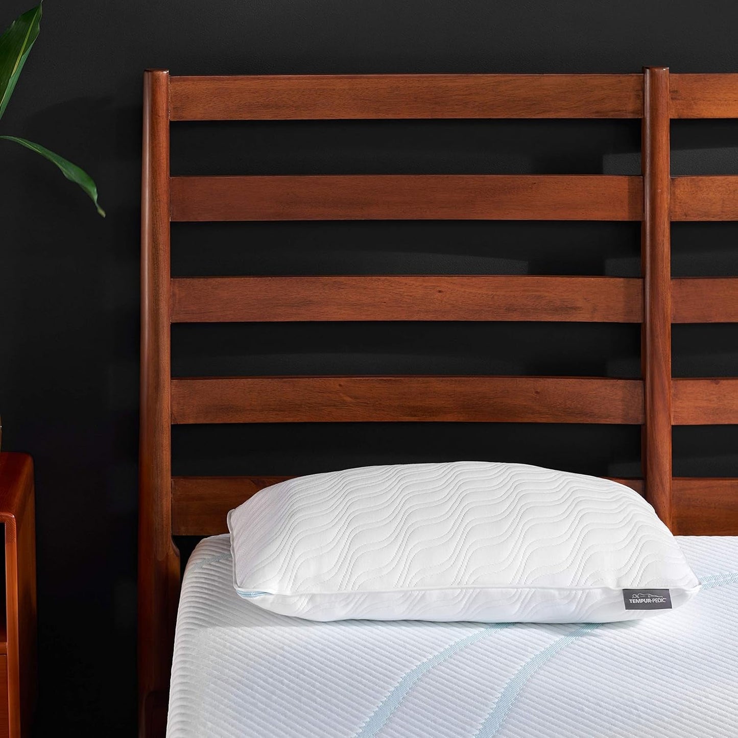 TEMPUR-PEDIC Tempur-Cloud Prohi-kussen, traagschuim, wit/weelderige tuin, King Naty Shop standaardkussens Low King