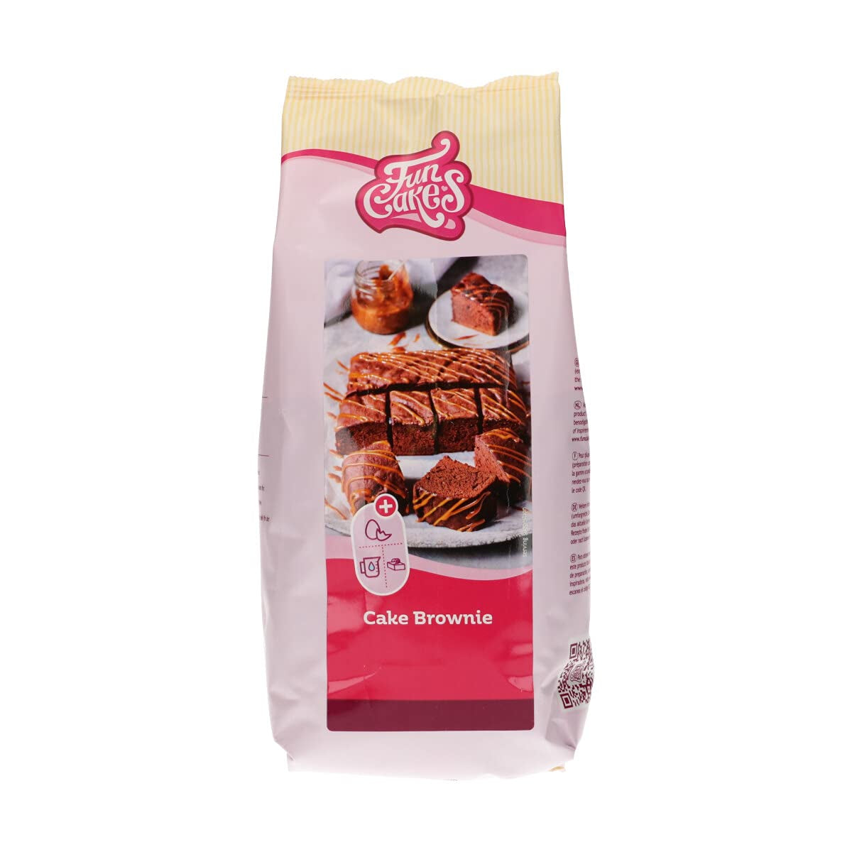 Funcakes Mix voor cakebrownies: Einfach Zu Berübenen, Für Brownies en Schokoladenkuchen Mit Reichem Schokoladengeschmack, Halal., 1 Kg Mix voor bakken en koken Naty Shop Standaardtitel
