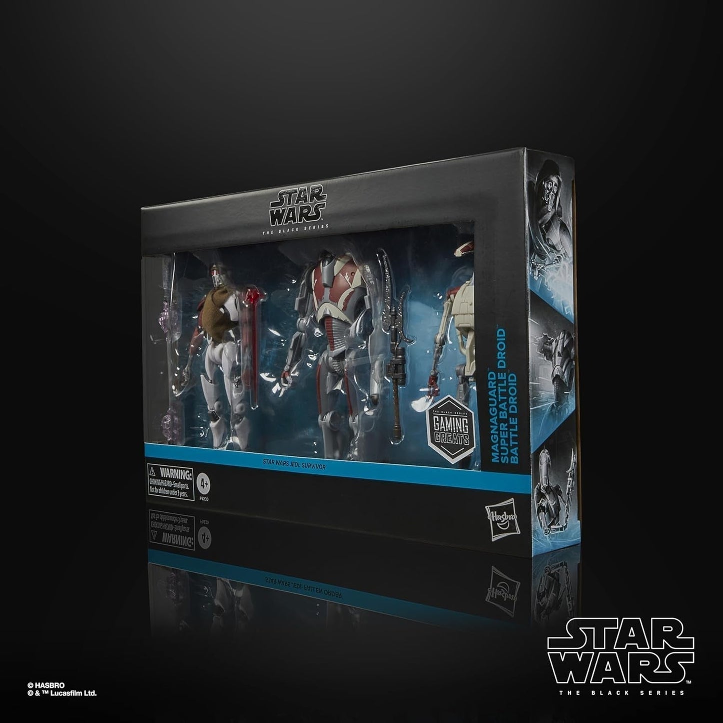 Star Wars Black Series Magna Raider, Super Battle Droid, Jedi Battle Droid: Survivor Actiefiguren 3-pack, Schaal 15 cm Actiefiguren Naty Shop