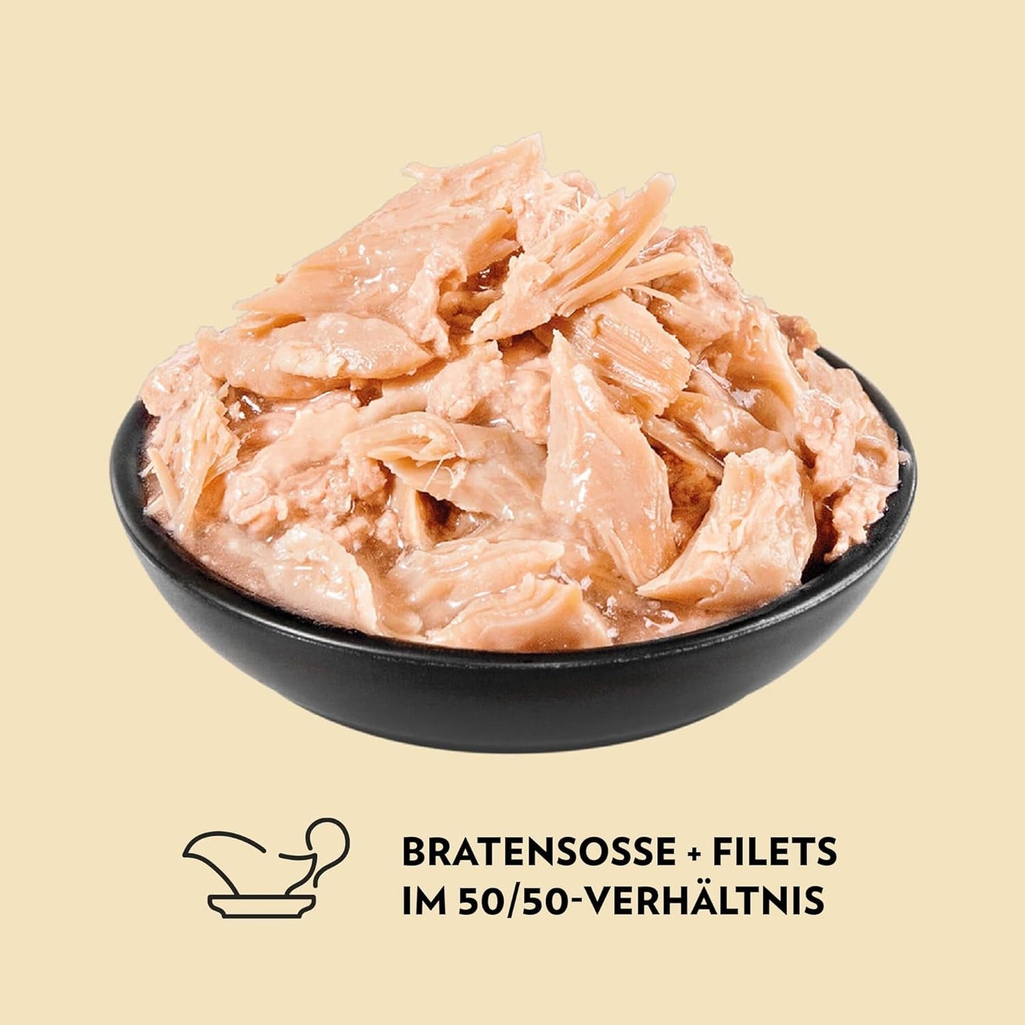 PrimaCat - Klassiek natvoer voor katten, vogelsmaak in saus, 28 x 85 g