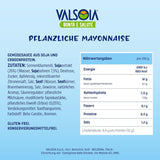 Eivrije plantaardige sojamayonaise, ideaal voor veganisten en vegetariërs, veelzijdig in de keuken, 4 x 150 ml