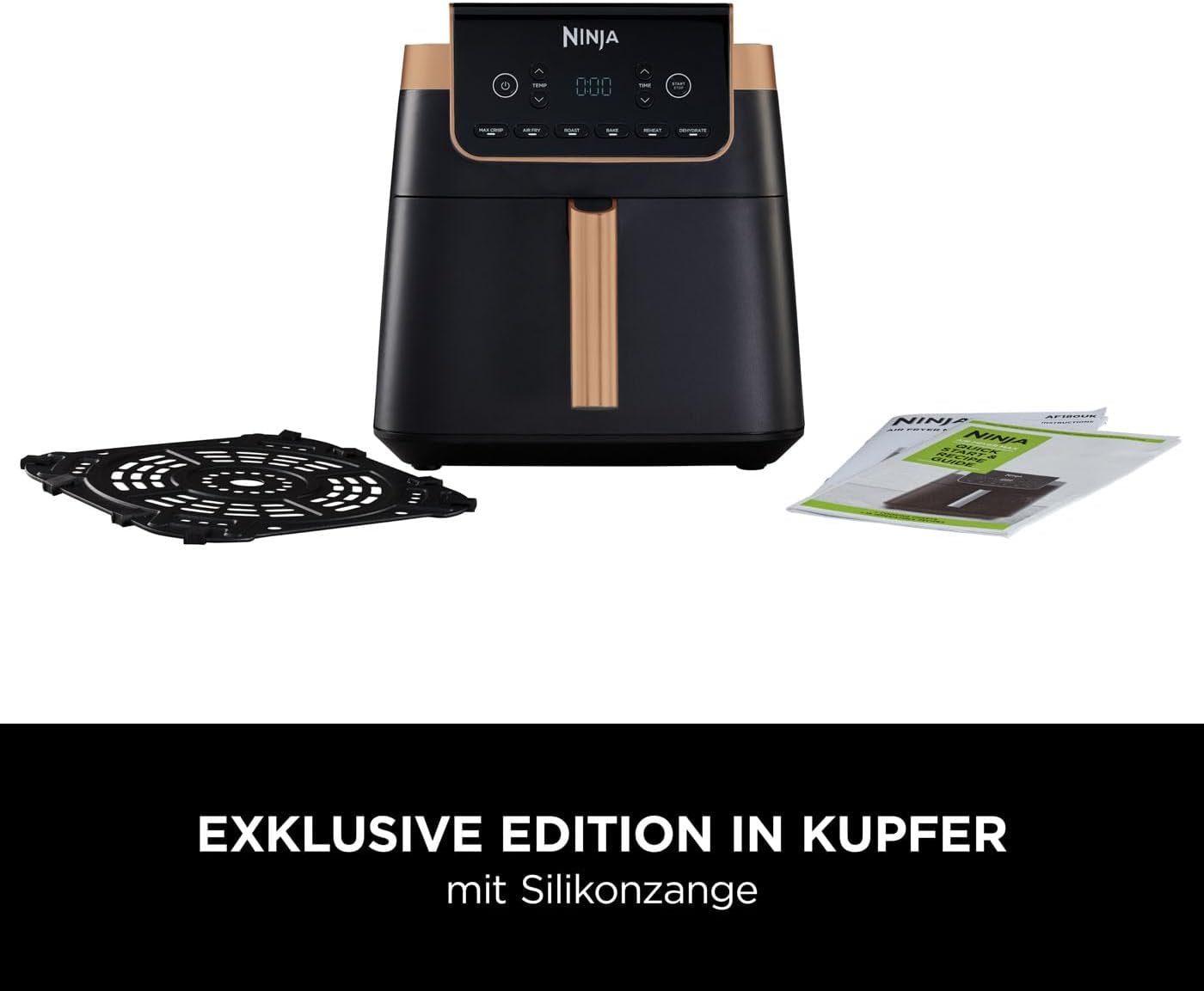 Ninja Airfryer MAX PRO AF180EUCP, 6,2 liter, olievrij Naty Shop Apparaten