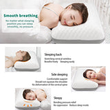 Fityou Memory Foam Kussen Neksteunkussen Ergonomisch Slaapkussen Koelkussen Dubbelzijdig Ontwerp Wasbare Kussensloop (67,5X40X13Cm) Cervicale Orthopedische Kussens Naty Shop