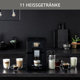 Krups Intuition Preference volautomatische espressomachine met smartphone-achtige bediening, 3,5" kleurentouchscreen, Smart Slide technologie, intuïtief verlichtingssysteem, 11 dranken, melkcontainer, EA873810