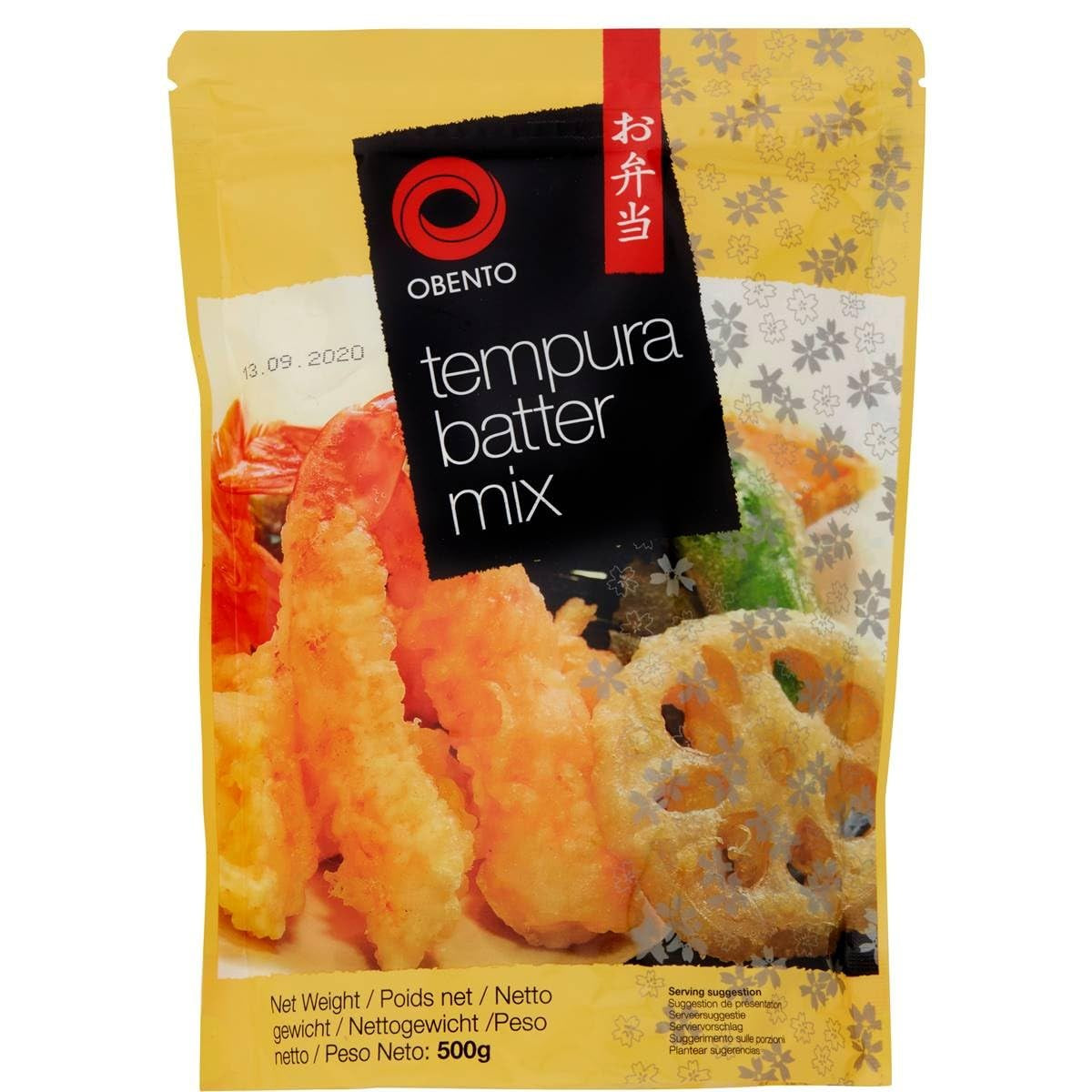 Tempura Beslagmix Tempura Back-Frittiermischung, 500 Gram Mix voor bakken en koken Naty Shop 500G