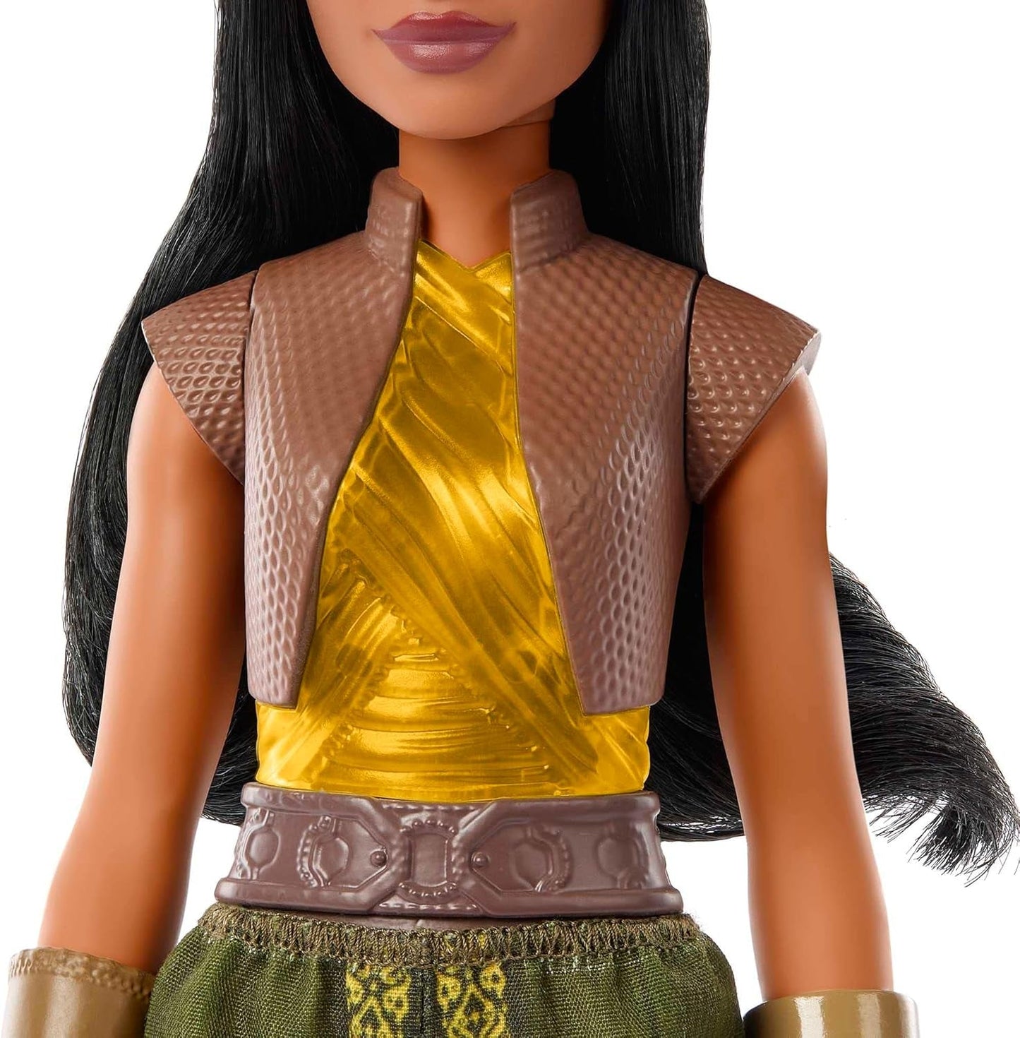 Mattel Disney Toy Raya gelede pop met kleding en accessoires Op Disney-film geïnspireerd cadeau voor kinderen HLX22