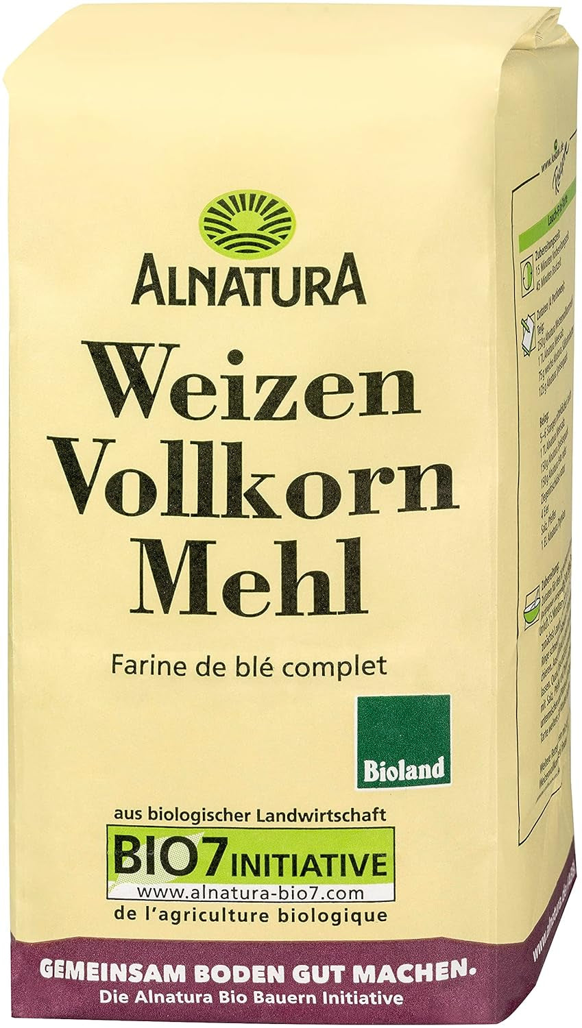 Biologisch volkorenmeel, 1 kg
