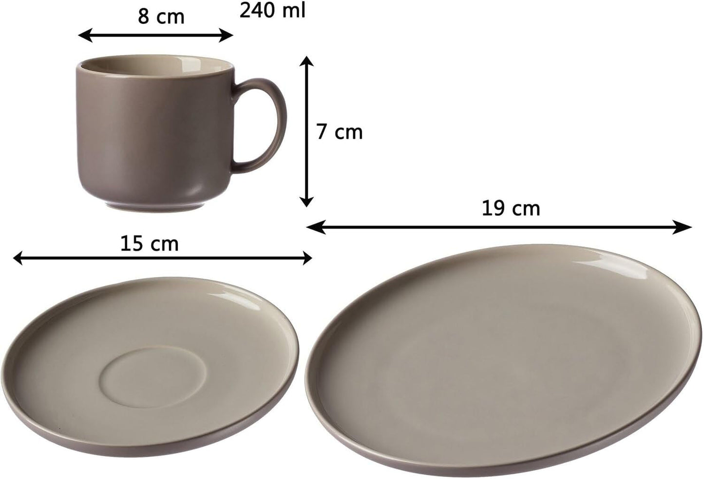 Ritzenhoff & Breker Jasper Koffieservies | 12 stuks