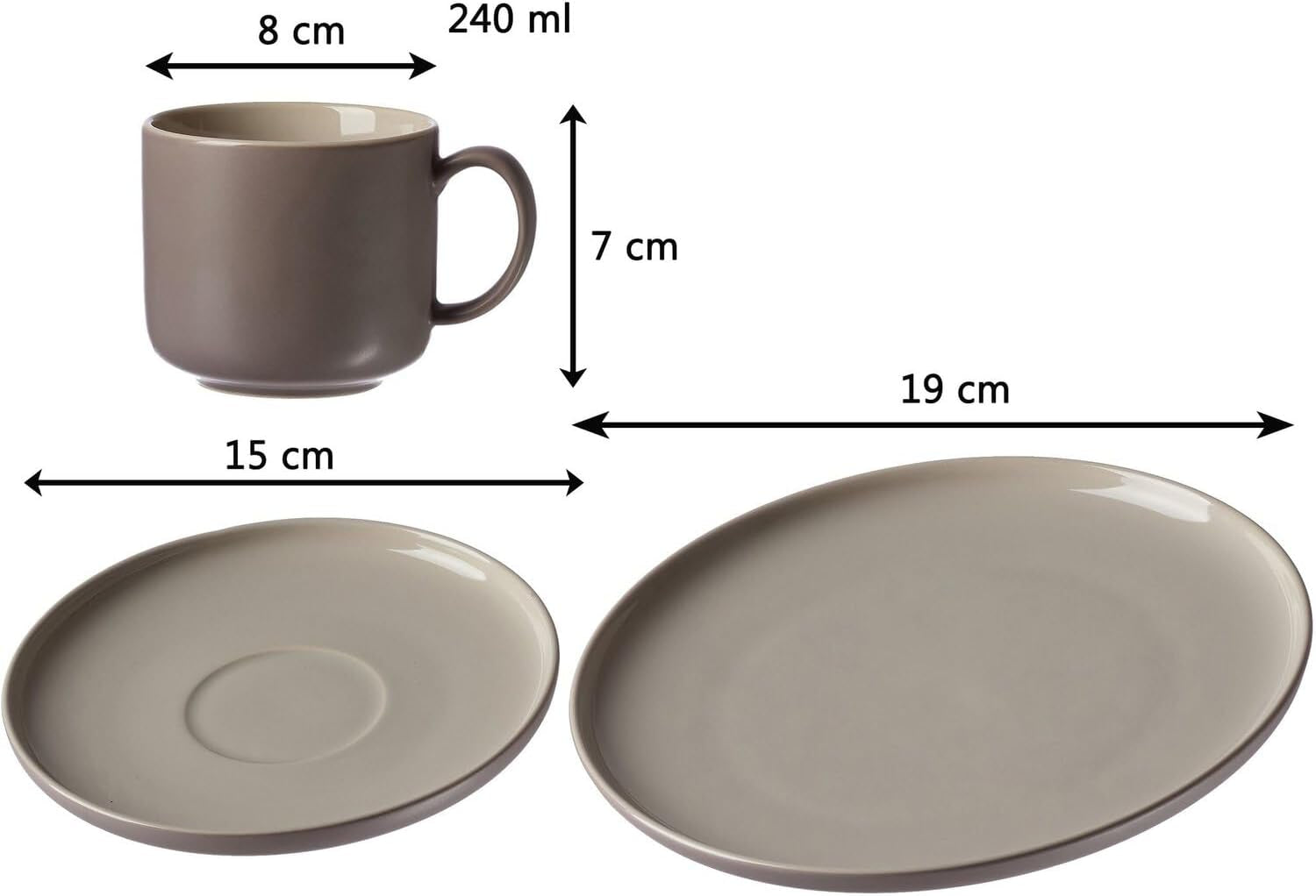 Ritzenhoff & Breker Jasper Koffieservies | 12 stuks