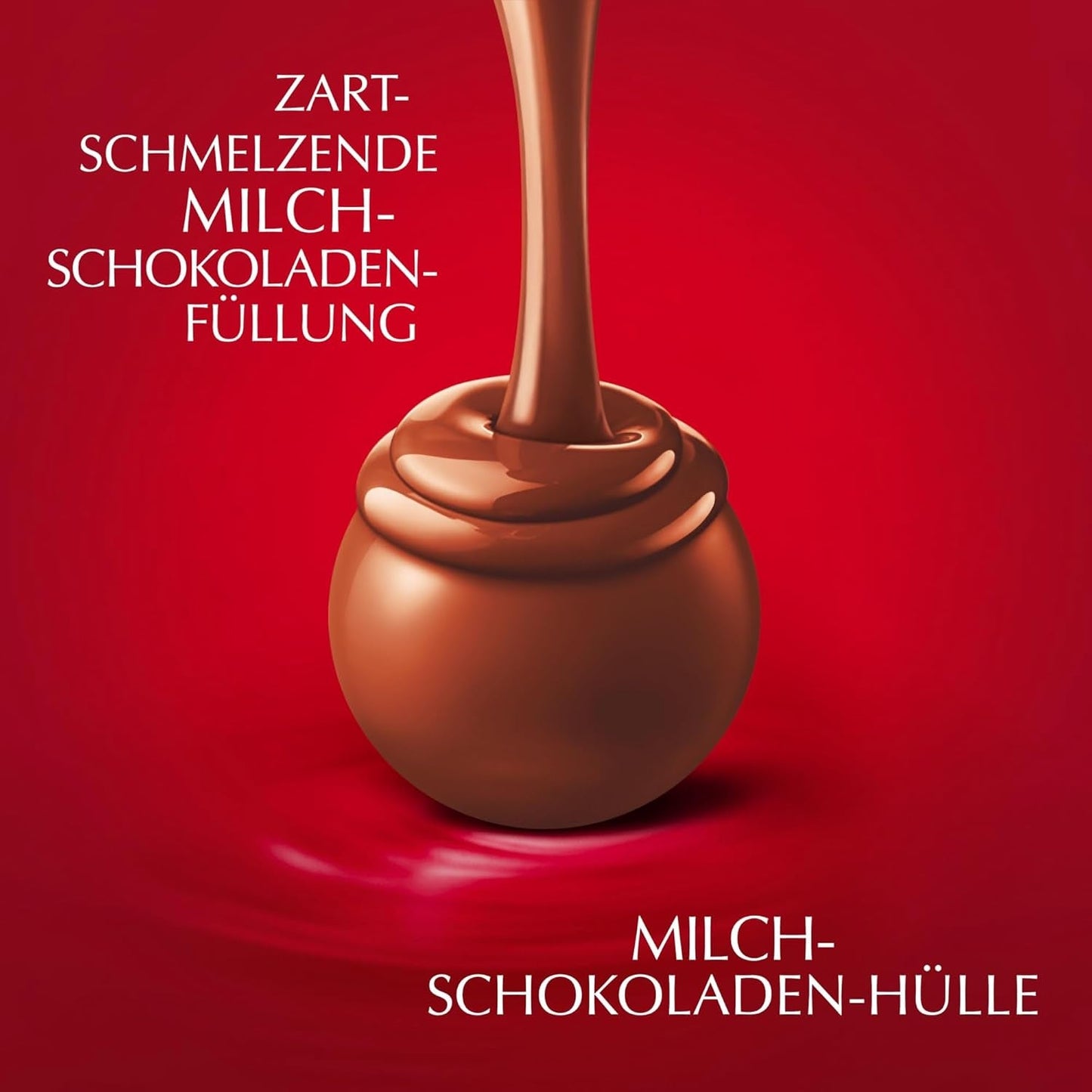 Lindt-chocolade | Melkchocolade hoorntje LINDOR | 500g | 38 Melkchocoladebolletjes met smelt-in-de-mond-vulling | Chocolade cadeau