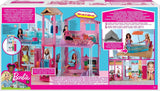 Barbie Droomhuis, herenhuis met 3 verdiepingen en 5 kamers, inclusief accessoires zoals meubels, opvouwbaar en opbergruimte, speelgoed voor kinderen vanaf 3 jaar, DLY32