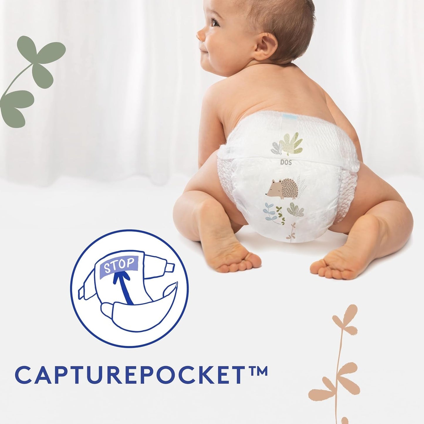 Douceur Naturelle - Slipje, maat 6 (16-26 kg) 1 maandpakket - 112 slipjes