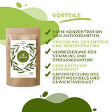 Japanse Matcha thee, premium kwaliteit, poeder. 100% natuurlijk. Groene thee reducer, krachtige ontgifter en antioxidant. Puur gekweekte matcha - Herkomst: Japan (100 g)
