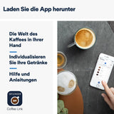 De'Longhi Dinamica Plus ECAM 370.70.B Volautomatische espressomachine met LatteCrema-melk-, cappuccino- en espressosysteem, 3,5 inch TFT-kleurentouchscreen en app-bediening, koffiefunctie, zwart