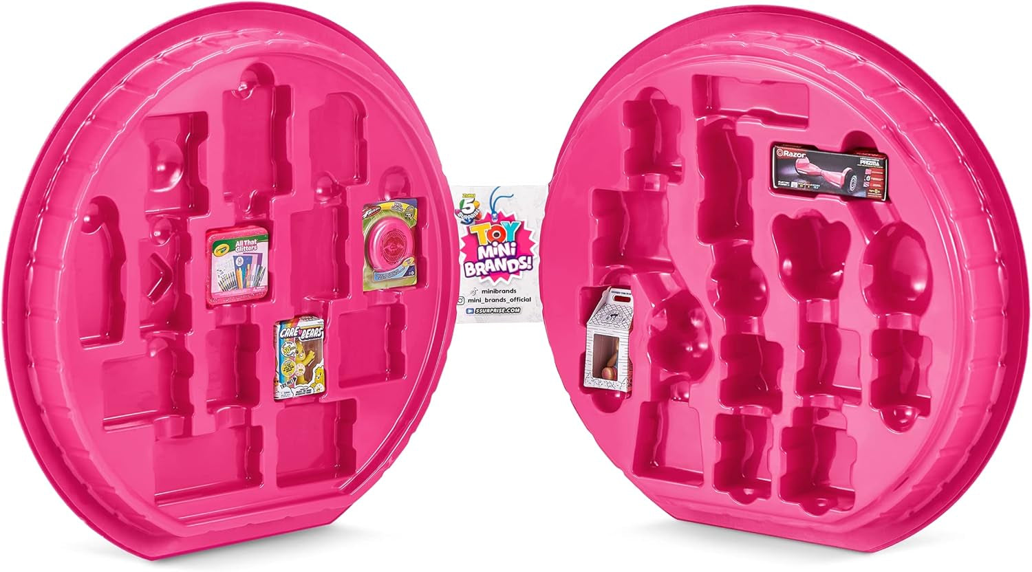5 Surprise Toy Mini Brands Series 2 Verzamelmap en 3 Surprise capsules van ZURU Action Figures Naty Shop