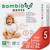 Bambiboo Wegwerpluiers, huidvriendelijk, fijne bamboevezel - Babyluierslipjes - Wegwerpluierhoezen - Gevoelige huidbescherming - Zeer absorberend - Maat 4 (Maxi), 16 stuks