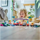 LEGO DUPLO Town F1 Teamraceauto's met racers, bouwspeelgoed voor het hele gezin, fantasierijke speelervaring, verjaardagscadeau voor peuters, jongens en meisjes vanaf 2 jaar 10445 Bouwsets Besuche den LEGO-Store
