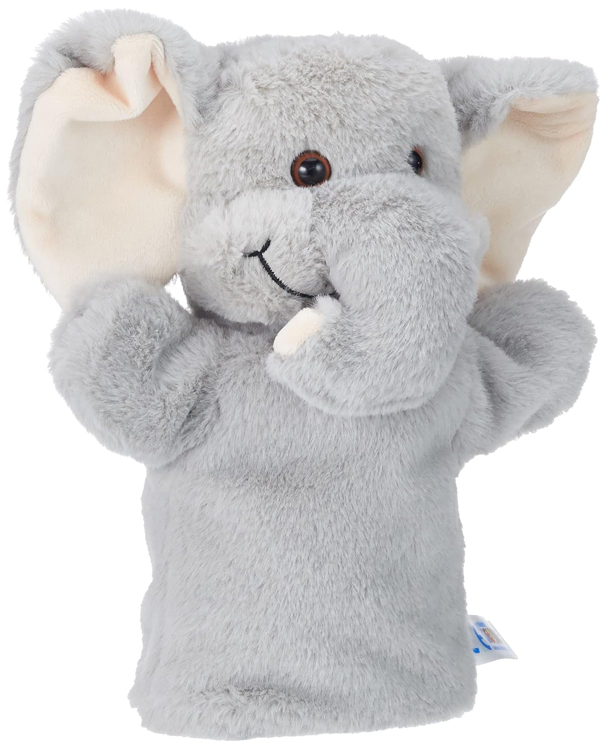 394070 Handpop Olifant, Grijs Speelgoed Bebe Naty Shop Standaard titel