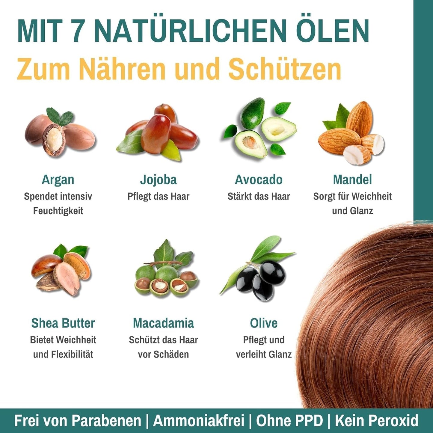 Leganza Natuurlijke Balsem Haarverf Kleur 71 Café Latte | Haarverf zonder ammoniak | Verrijkt met 7 natuurlijke oliën | 150 ml Naty Shop haarverf