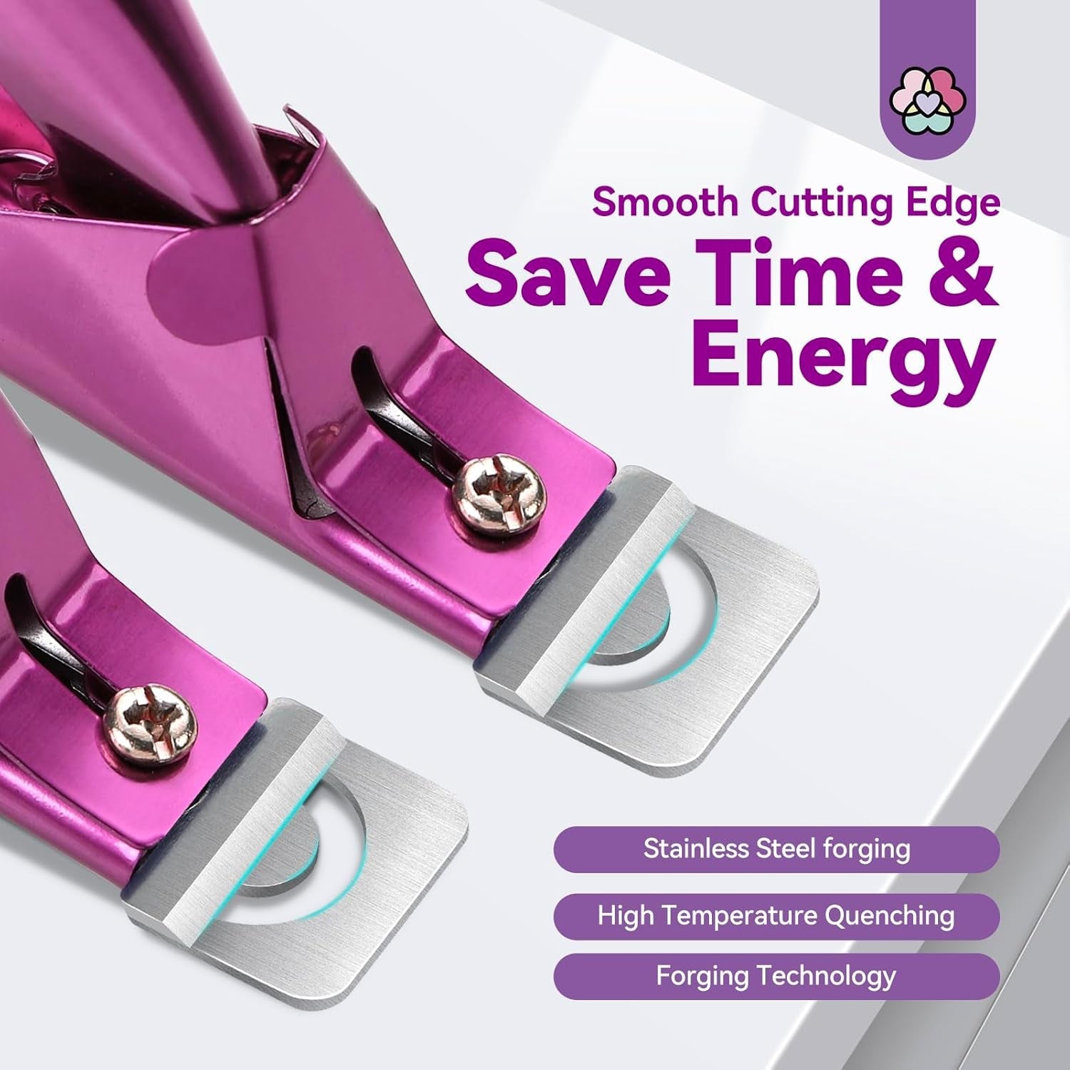 Saviland nagel manicure cutter cutter met 15 magneten, gelnagels nageltrimmer manicure nagel cutter voor kunstnagels gelnagels acrylnagels kunstnagels (rood rood)