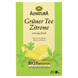 Biologische groene thee met citroen, 20 zakjes, 40 g