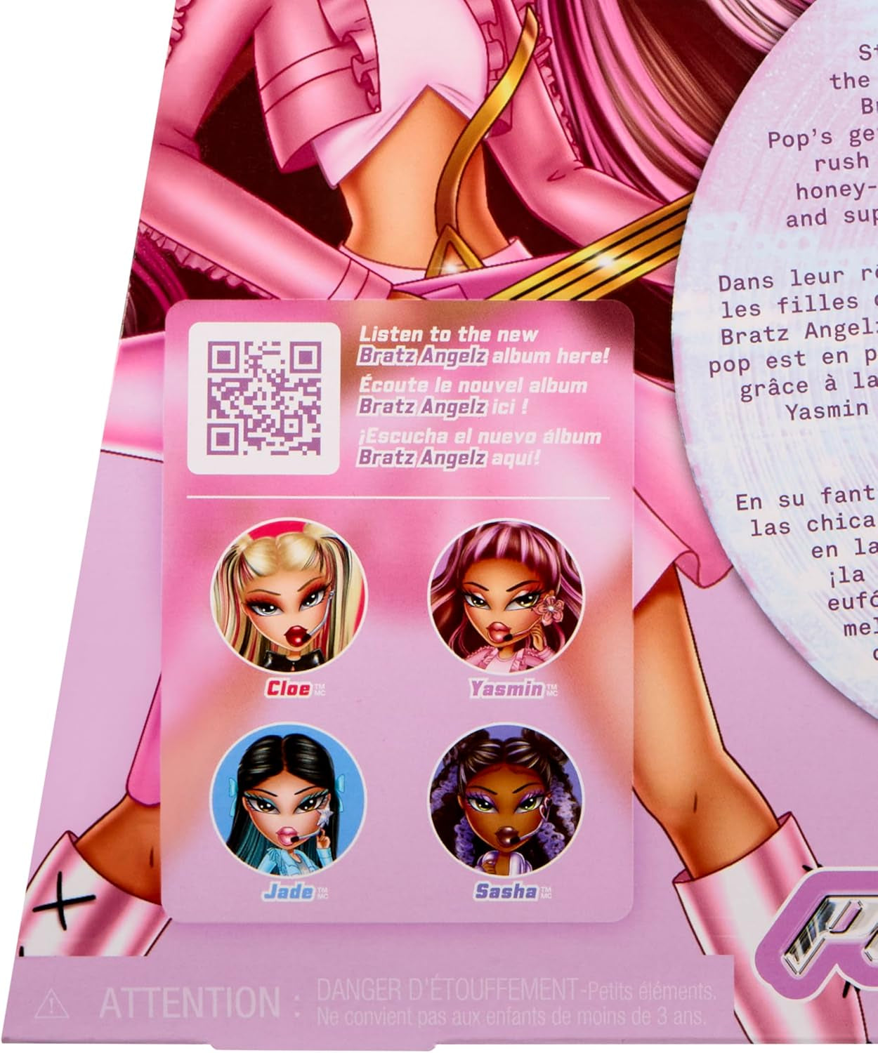 BRATZ Pop Starz Yasmin – Modepop met verzamelbare charme, outfit en muzikale accessoires