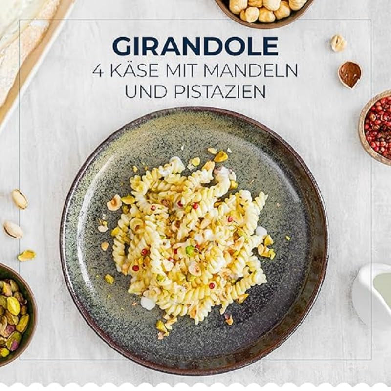 Pasta Barilla Classic Girandole nr. 34, gemaakt van hoge kwaliteit durumtarwe, altijd beetgaar (1 x 500 g)