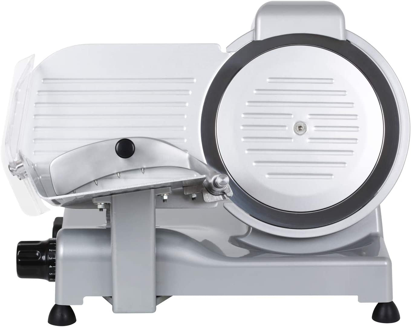 90018 Luxury 22 GS, elektrische snijmachine, aluminium, zilver/zwart Snijmachines en Snijmachines Naty Shop