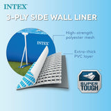 Intex 28271NP - Rechthoekig bovengronds zwembad met frame, 2282 l, staal en PVC, blauw, 260x160x65 cm
