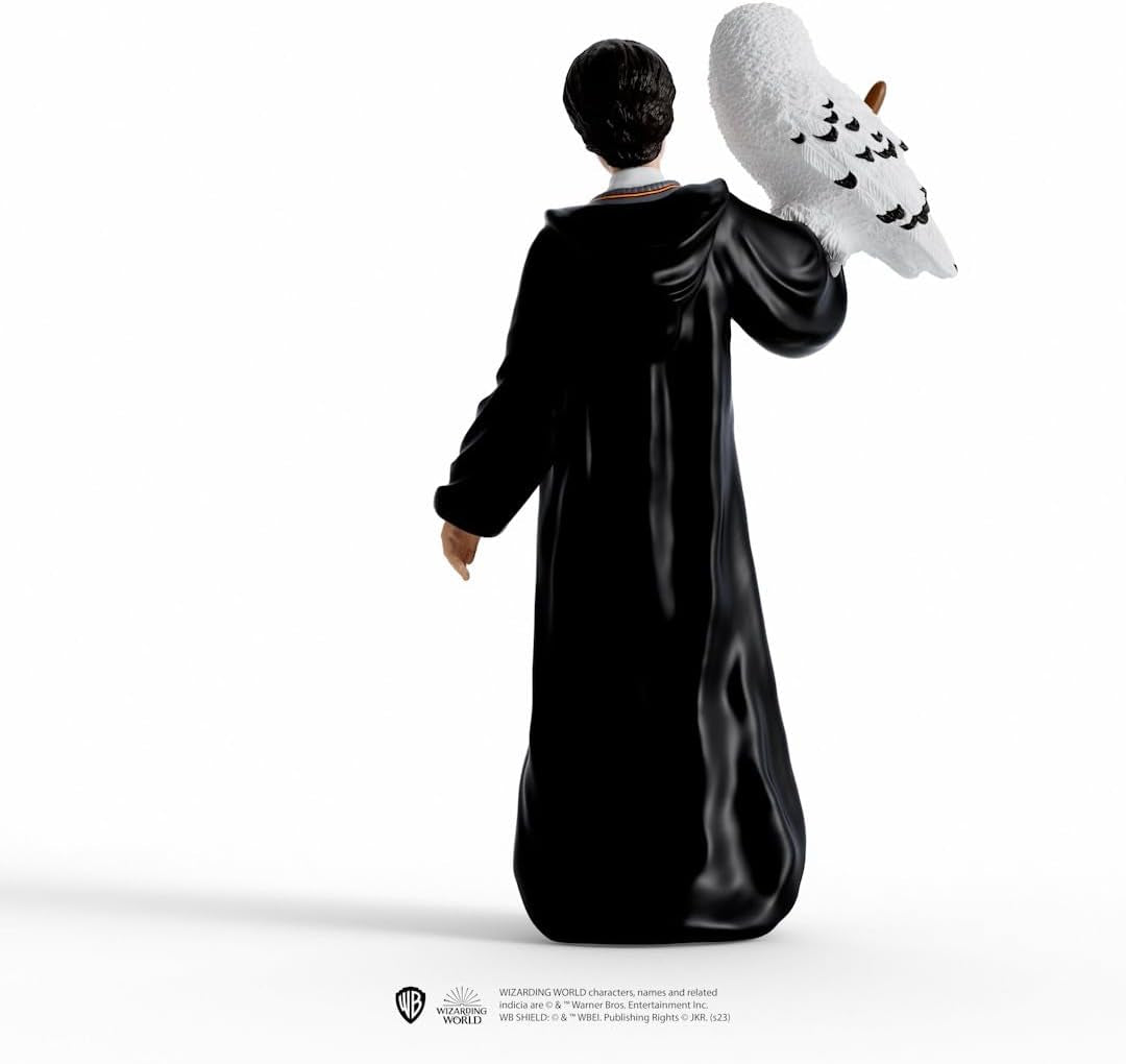 Schleich 42633 Harry Potter & Hedwig, vanaf 6 jaar, HARRY POTTER - Beeldje, 4 X 2,5 X 10 cm, Veelkleurig/Ocean Tides Actiefiguren Naty Shop