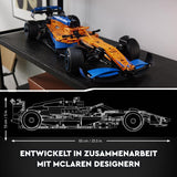Lego Technic McLaren Formule 1 racewagen - F1-model voor volwassenen met V6-motor en stuurinrichting - Cadeau voor motorsportfans en verzamelaars - 42141 Bouwsets Besuche den LEGO-Store