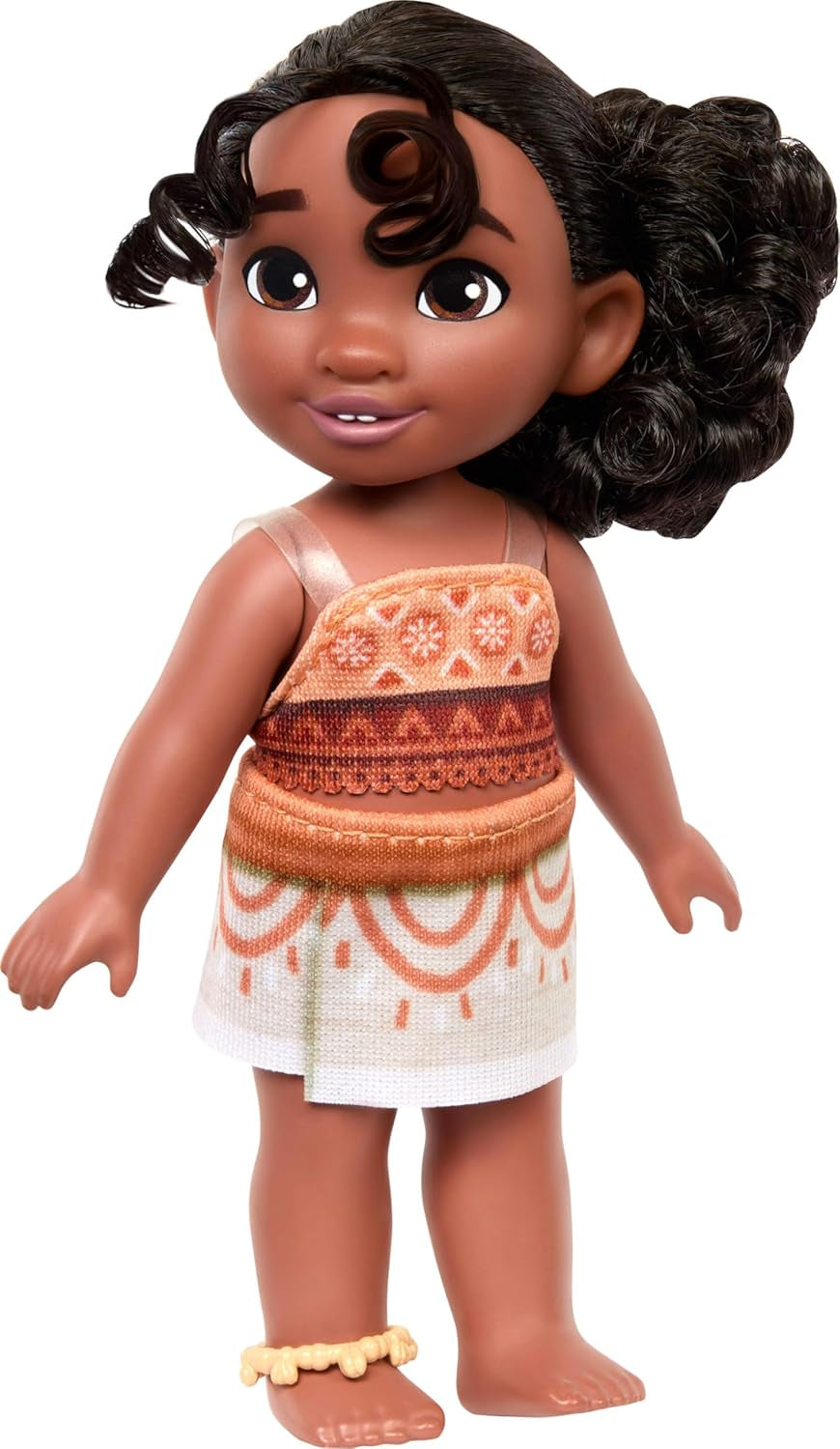 Mattel Disney Moana JBT41 Simea modepop met enkelaccessoire, 5 scharnierende gewrichten en afneembare outfit, filmgeïnspireerd speelgoed JBT41