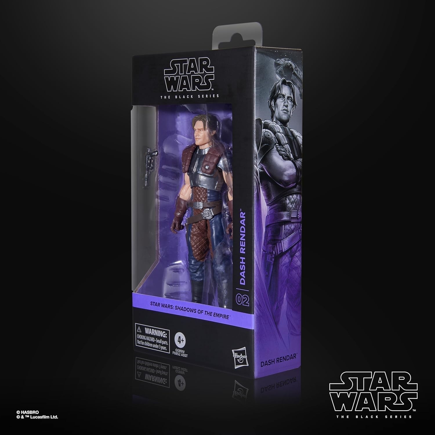 Star Wars Black Series Dash Rendar, Star Wars: Shadows of the Empire verzamelfiguur (15 cm) Actiefiguren Naty Shop
