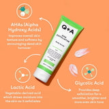 AHA peeling bodyscrub, 250 ml Cosmetica en schoonheid Naty Shop