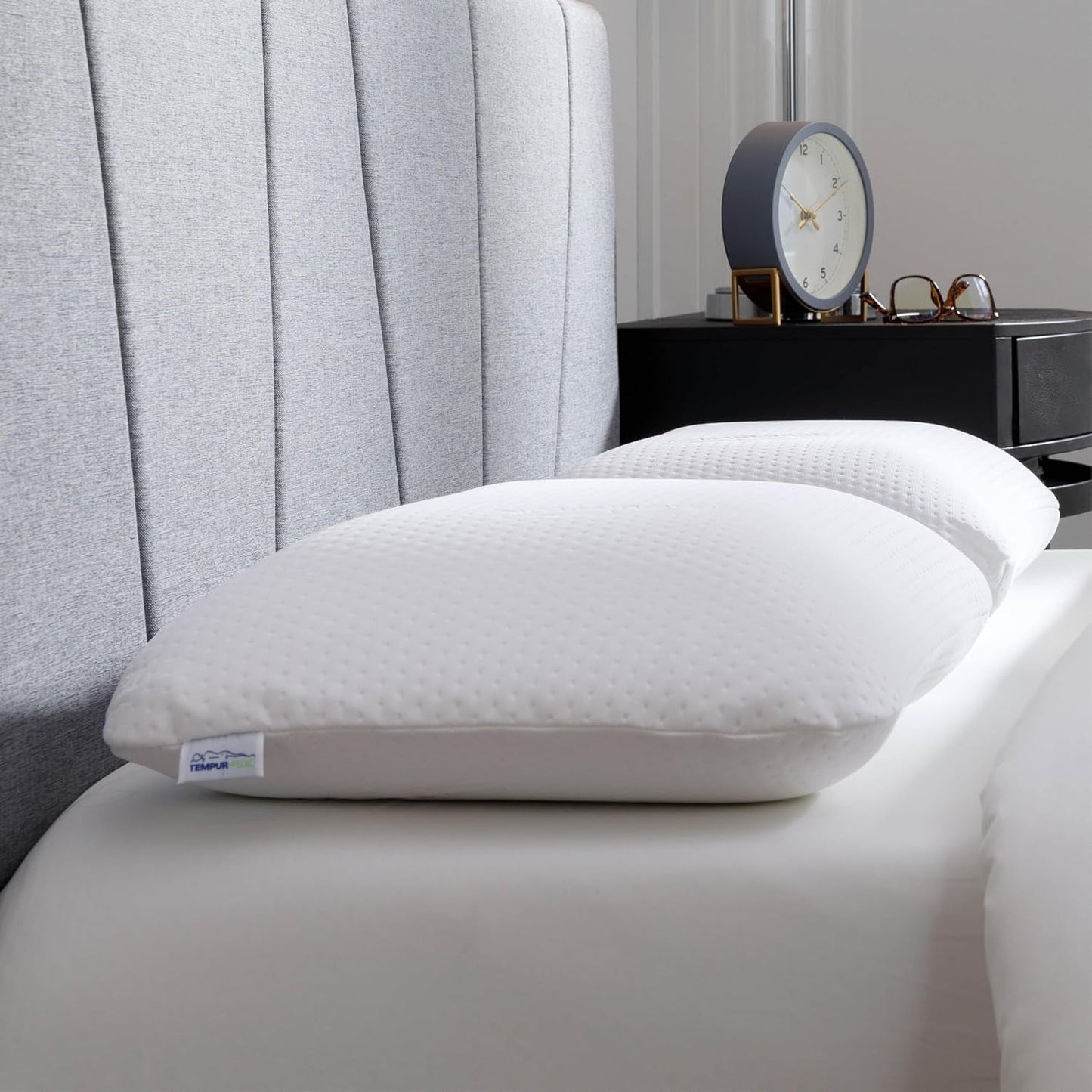 TEMPUR-PEDIC Symphony Kussen Gemaakt van traagschuim, Luxe, Zacht, Standaard, Wit Standaard kussens Naty Shop 2018