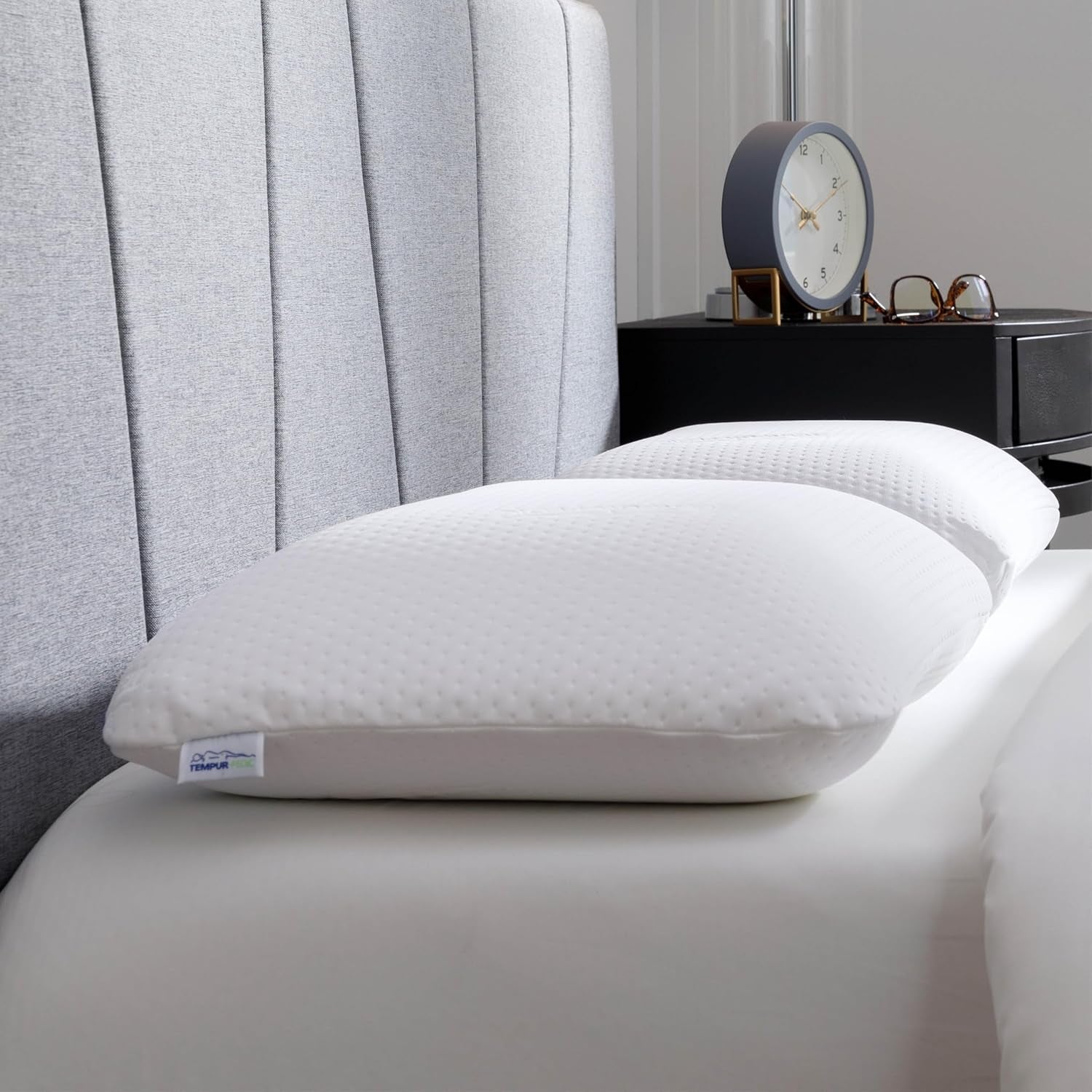 TEMPUR-PEDIC Symphony Kussen Gemaakt van traagschuim, Luxe, Zacht, Standaard, Wit Standaard kussens Naty Shop 2018