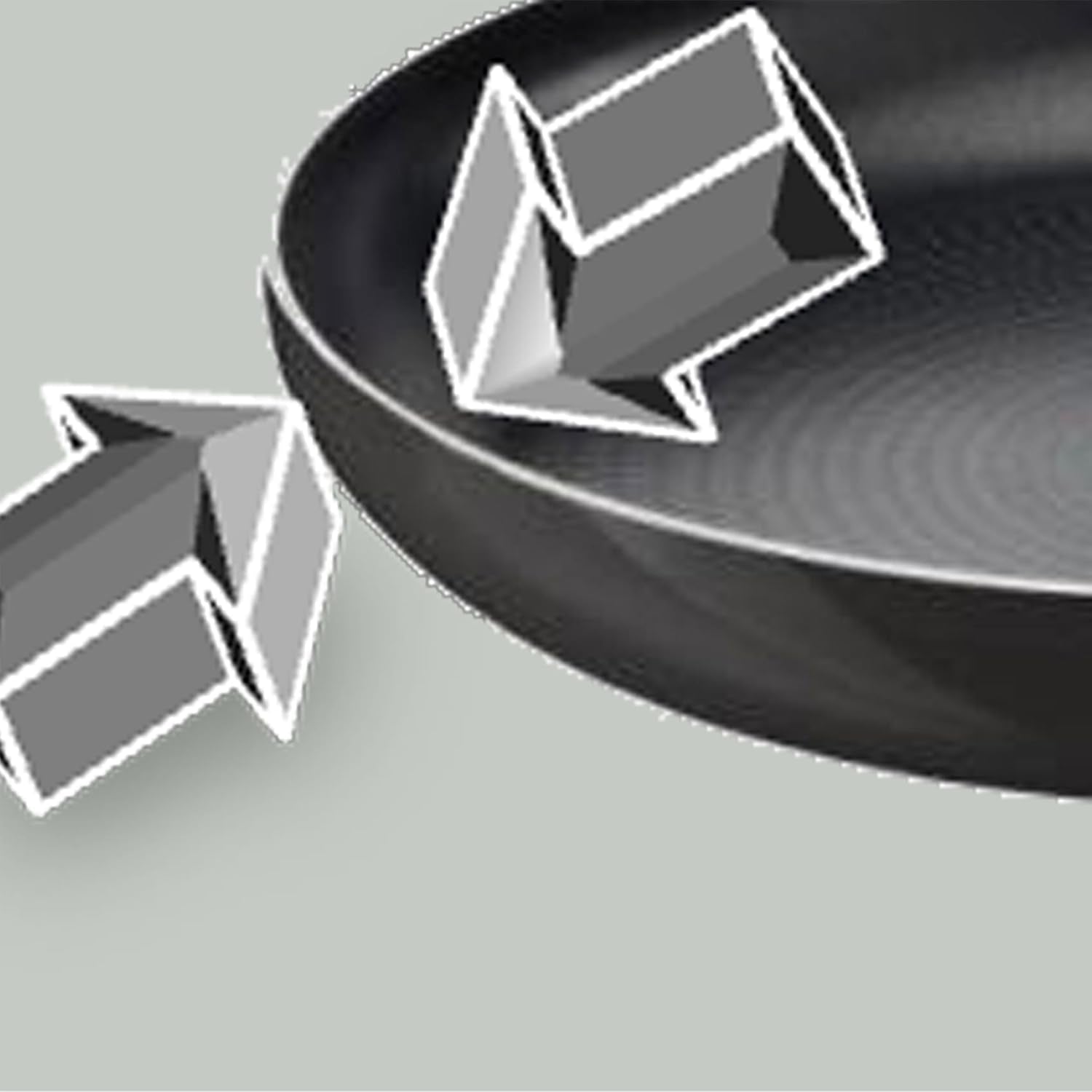 Tefal D52606 Resist, titanium antiaanbaklaag Potten en pannen Naty Shop