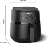 Philips Airfryer 2000 series 4,2L - Digitaal touchscreen, 13 kookopties, 9 vooraf ingestelde functies, Tot 90% minder vet met Rapidair-technologie, vermogen 1500W Apparaten Naty Shop