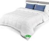 VOUNOT Dekbed 155X200Cm, 4 Seizoenen Winterdekbed Set van 2 500GSM, bestaande uit 2 aan elkaar geknoopte dekbedden Aanpasbaar dekbed voor zomer en winter, Oeko-Tex Standaard dekbedden en dekbedden Naty Shop Lichte zomerdeken 200 X 200 Cm