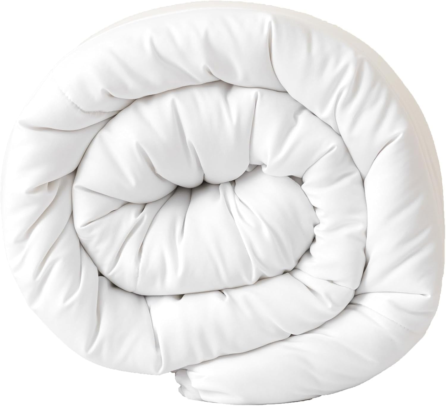 Good Nite tweepersoonsbed, 4,5 Tog, zomerdekbed, dubbel dekbed, wit, dekbed, polyester, zacht en lichtgewicht en machinewasbaar met hoekbanden (tweepersoonsbed 200 x 200 cm) Dekens en dekbedden Naty Shop 10,5 Tog Single 135Ã-200Cm
