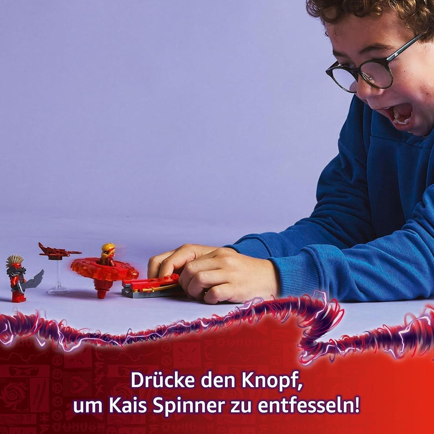 LEGO NINJAGO Kai's Draak Spinjitzu Spinner - Actie Ninja speelgoed met 2 minifiguren - Kleine speelset voor kinderen - Cadeau-idee voor jongens en meisjes vanaf 6 jaar 71823 Bouwsets Besuche in LEGO-Store