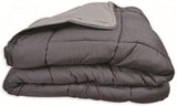 Poyet Motte Calgary Dekbedovertrek Polyester Staal/Zilver, Polyester, Staal/Zilver, 220X160X1 Cm Dekbedden en dekbedden Naty Shop 220X160X1 cm