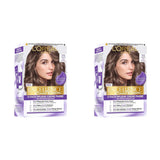 L'Oréal Paris Permanente haarverf met ultrakoel kleurresultaat, 100% dekking van grijs haar, set met kleuring, shampoo en verzorgende crème, Excellence Cool Creme, No. 7.11 Ultra Cool Medium Blonde (Blond) Naty Shop Haarverf Standaard titel