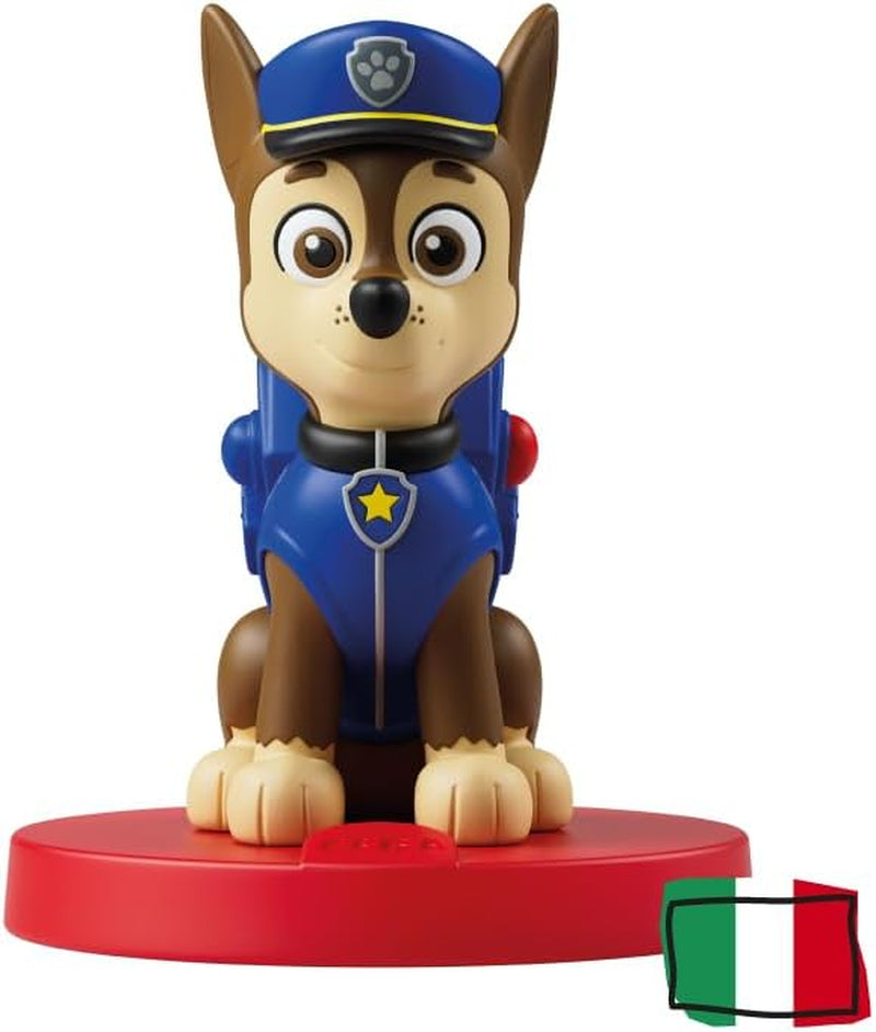 Geluidsfiguur - PAW Patrol Puppyteam: Chase - geluidsverhalen en sprookjes, jongens en meisjes 2-4 jaar, Italiaanse versie Bebe Toys Naty Shop Standaardtitel