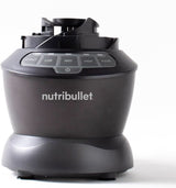 Nutribullet Full Size Blender, Elektrische Mixer, Multifunctionele Stabmixer, Professioneller Mixer, 1000 Watt Leistung, 1.6L Becher, Grau, NBF450DG Keuken Naty Shop