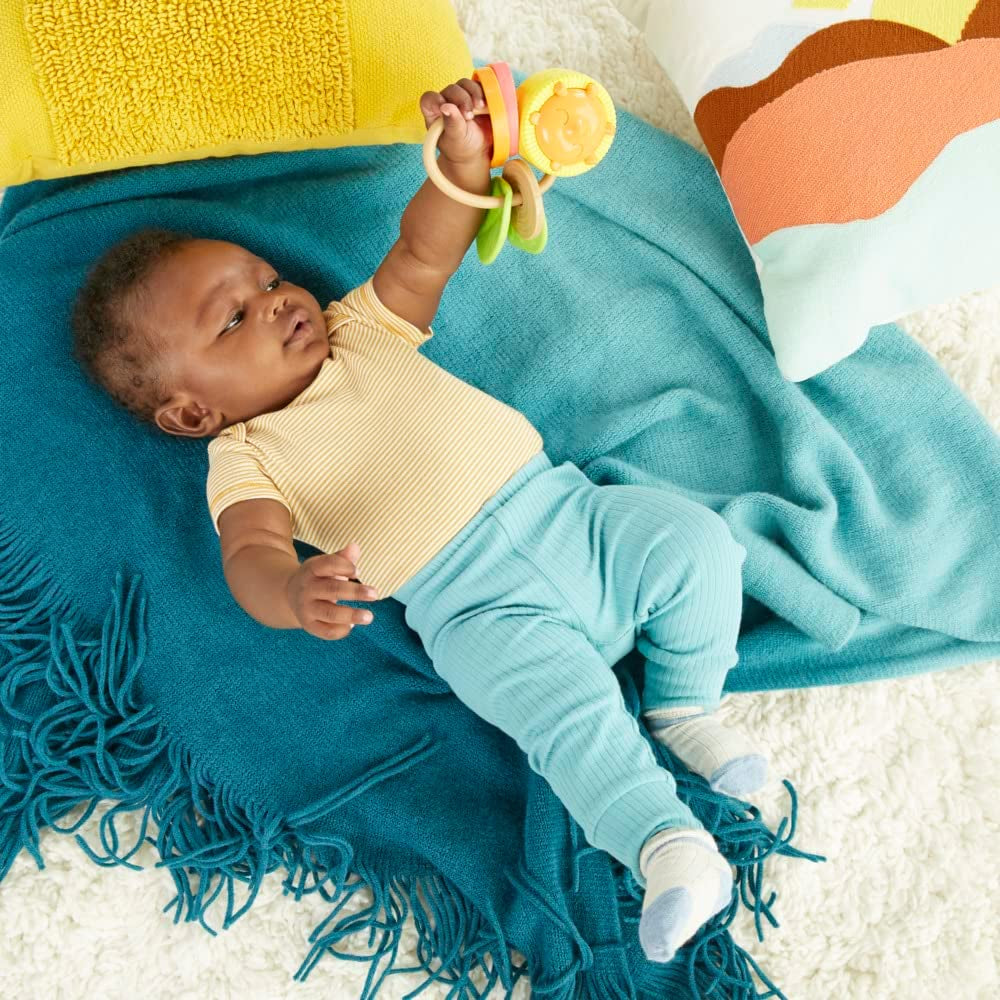 Playskool Mijn eerste sleutels, zintuiglijk speelgoed met structuren en geluiden voor baby's vanaf 3 maanden (exclusief Amazon) Babyspeelgoed Naty Shop