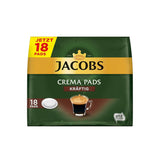 Kräftig Crèmepads, 90 Senseo-compatibele Kaffeepads UTZ-zertifiziert, 5er Pack, 5 x 18 Getränke & Cream Pads, 90 Senseo-compatibele Kaffeepads UTZ-zertifiziert, 5er Pack, 5 x 18 Getränke