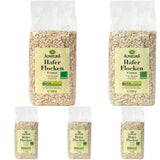 Biologische havermout, kleine vlokken, 500g (1 pakje)