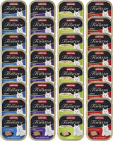 animonda Vom Feinsten Adult Fish & Meat Variety (32 x 100 g), natvoer voor volwassen katten, graanvrij en suikervrij kattenvoer, fijne pasteitjes in stukjes