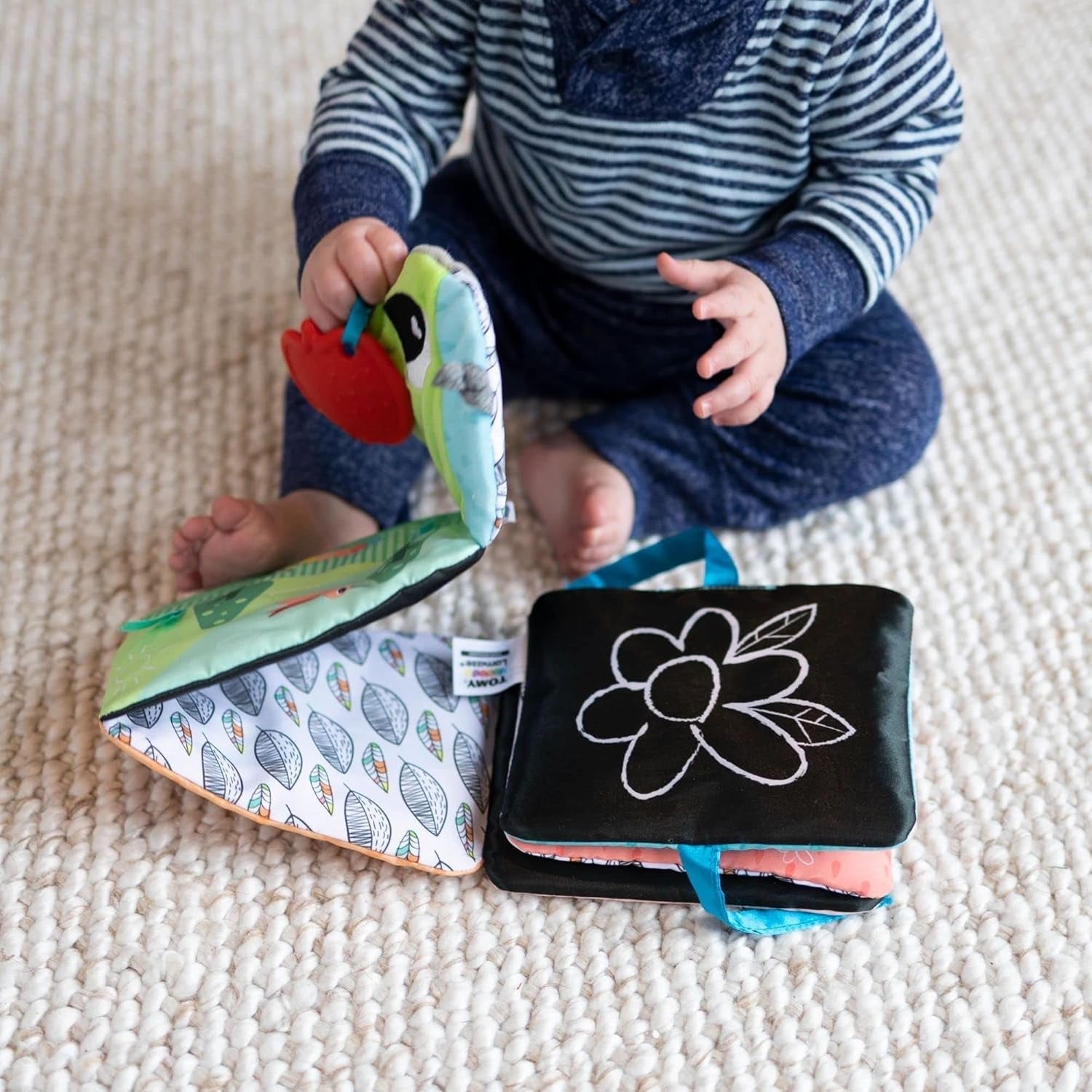 Lamaze Kleurrijke rupsrit, speelgoed voor pasgeborenen, zintuiglijk babyspeelgoed met kleuren en geluiden, ontwikkelingsspeelgoed voor jongens en meisjes van 6 maanden, L27463 Babyspeelgoed Naty Shop